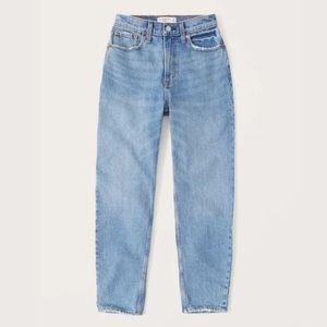 Abercrombie and Fitch 80s high rise mom jeans